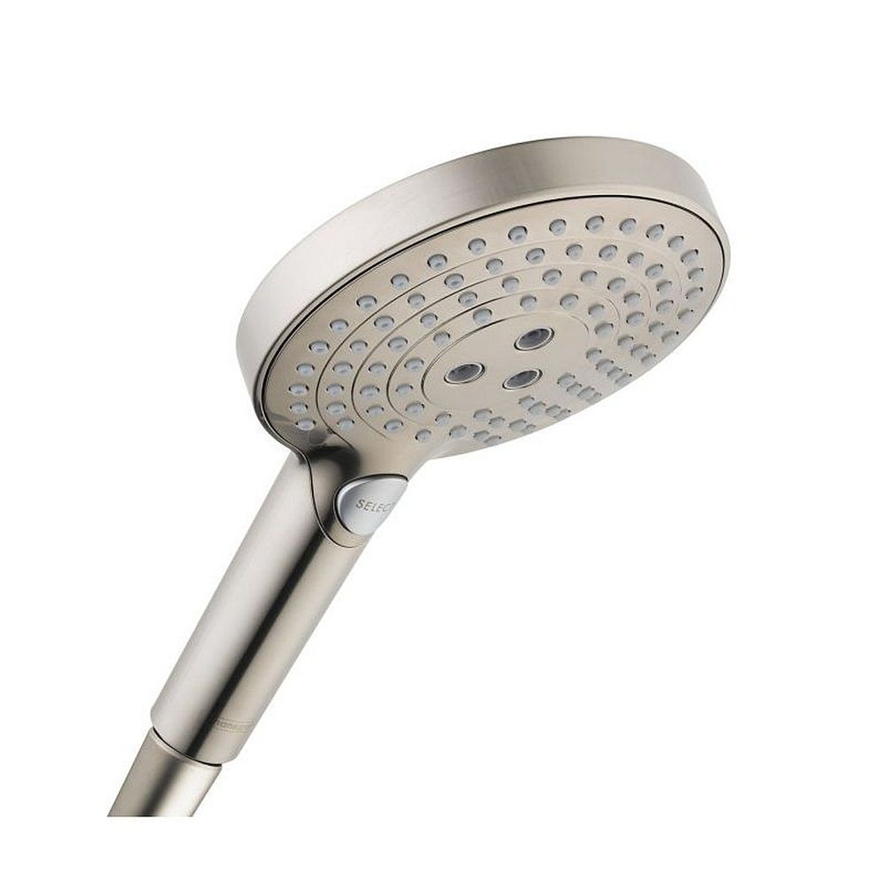 Hansgrohe 26531821 Raindance Select S Multi-Function Hand Shower with QuickClean and AirPower Technologies in Brushed Nickel Hansgrohe 26531821 Raindance Select S Multi-Function Hand Shower with QuickClean and AirPower Technologies in Brushed Nickel