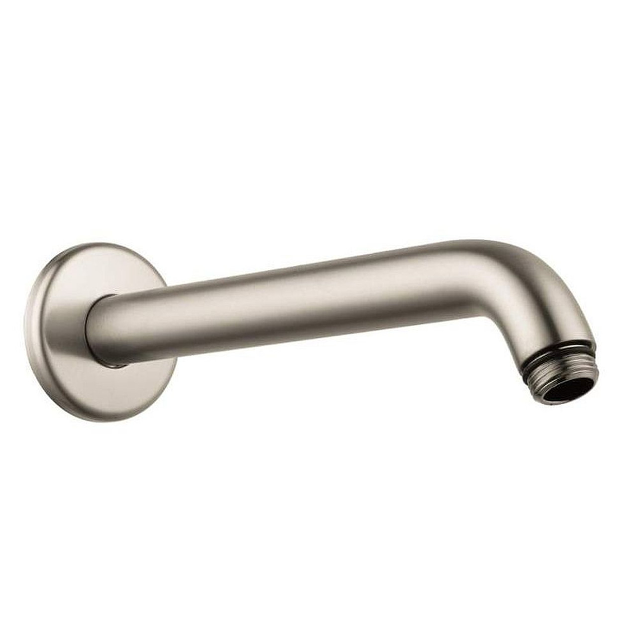 Hansgrohe 27412821 Raindance 10in Shower Arm with Escutcheon Plate in Brushed Nickel Hansgrohe 27412821 Raindance 10in Shower Arm with Escutcheon Plate in Brushed Nickel