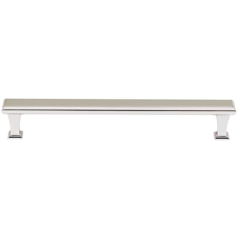 Alno Manhattan A310-8-PN Modern Pull in Polished Nickel