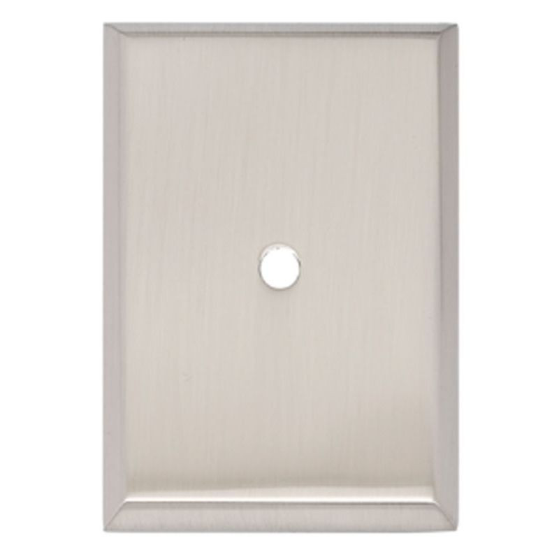 Escutcheon Backplate Escutcheons 2-1/4-in in Satin Nickel