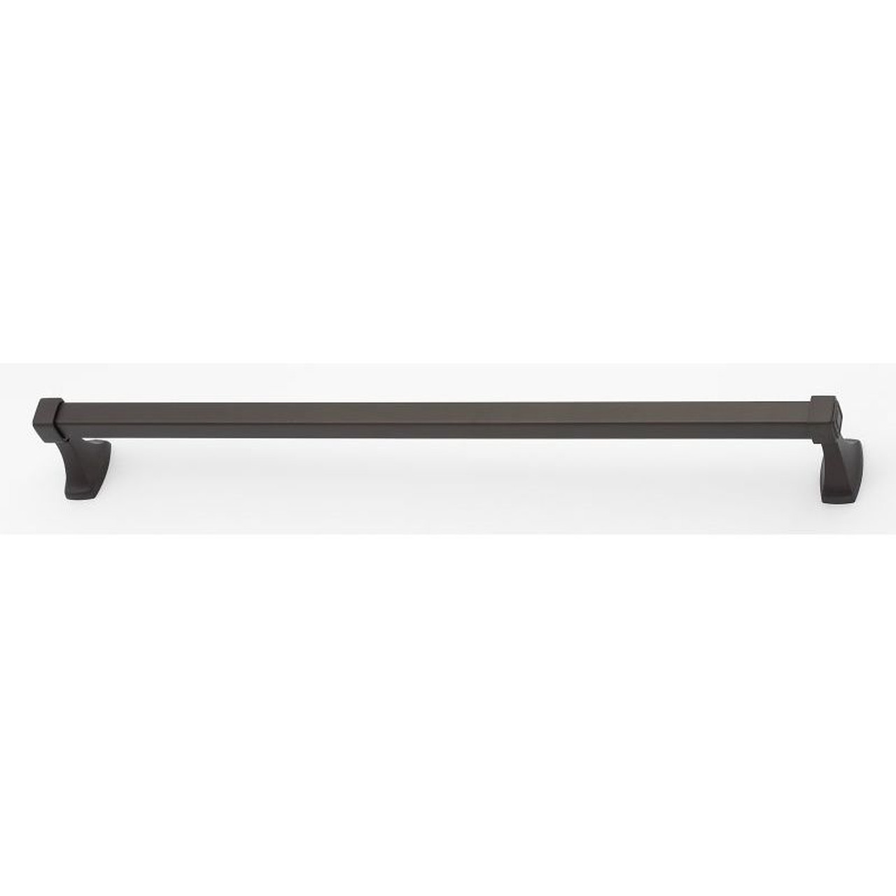 Alno Cube A6520-24-CHBRZ Modern Towel Bar in Chocolate Bronze
