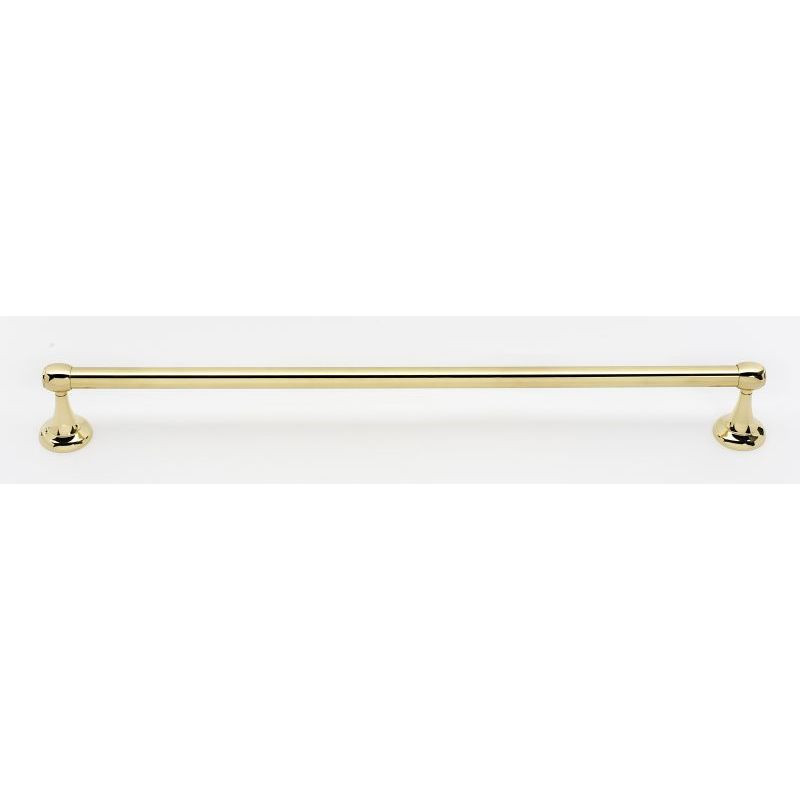 Alno Royale A6620-24-PB Towel Bar Transitional in Polished Brass