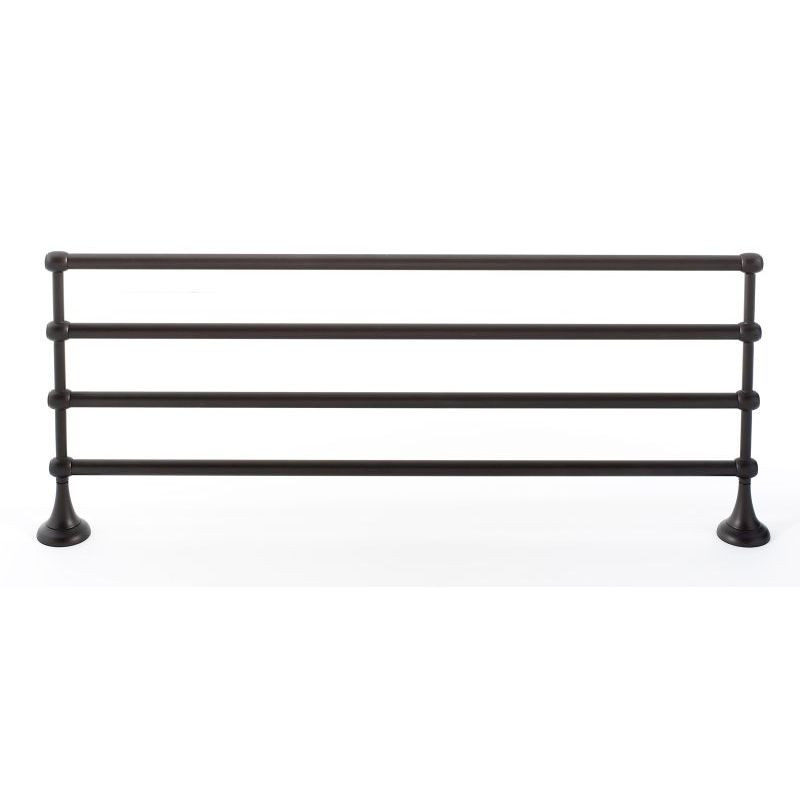 Alno Royale A6626-24-CHBRZ Towel Rack Transitional in Chocolate Bronze