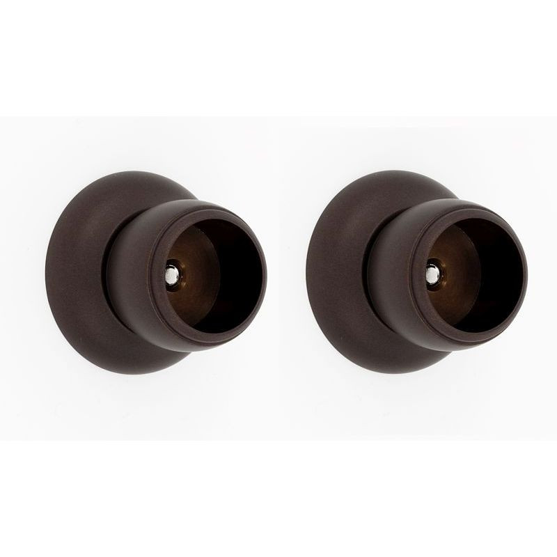 Shower Rod Brackets Transitional 1-7/16-in in Chocolate Bronze