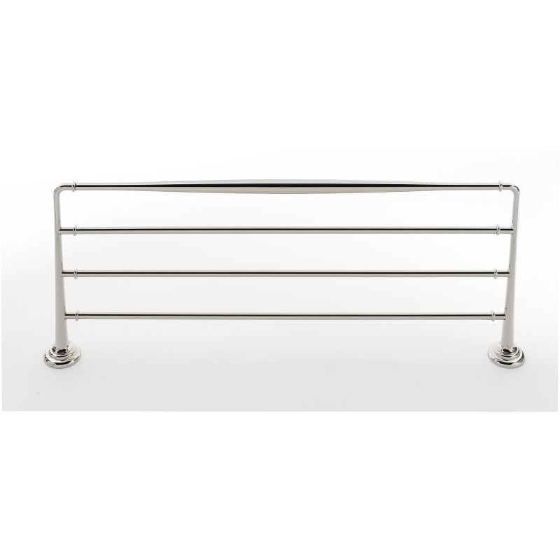 Towel Rack Transitional in Polished Nickel
