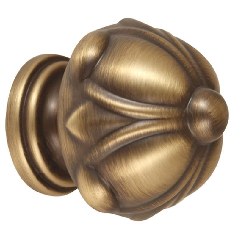 Alno Ornate A6929-14-AEM Knob Traditional 1-1/4-in in Antique English Matte