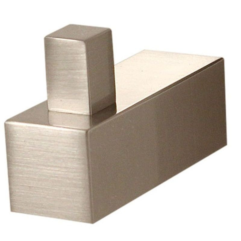 Alno Spa 2 A7180-SN Modern Robe Hook in Satin Nickel
