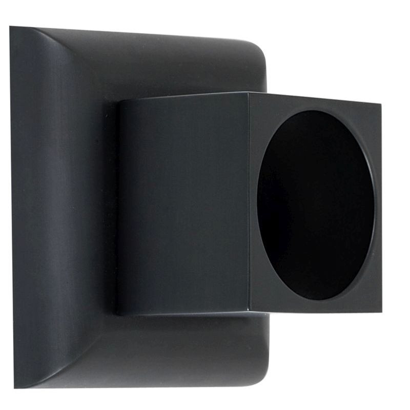 Modern Shower Rod Brackets 2-3/8-in in Bronze