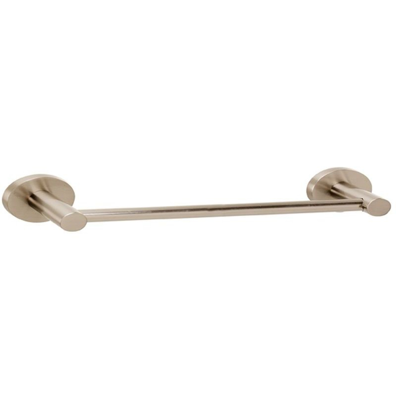 Alno Contemporary III A7620-12-SN Modern Towel Bar in Satin Nickel