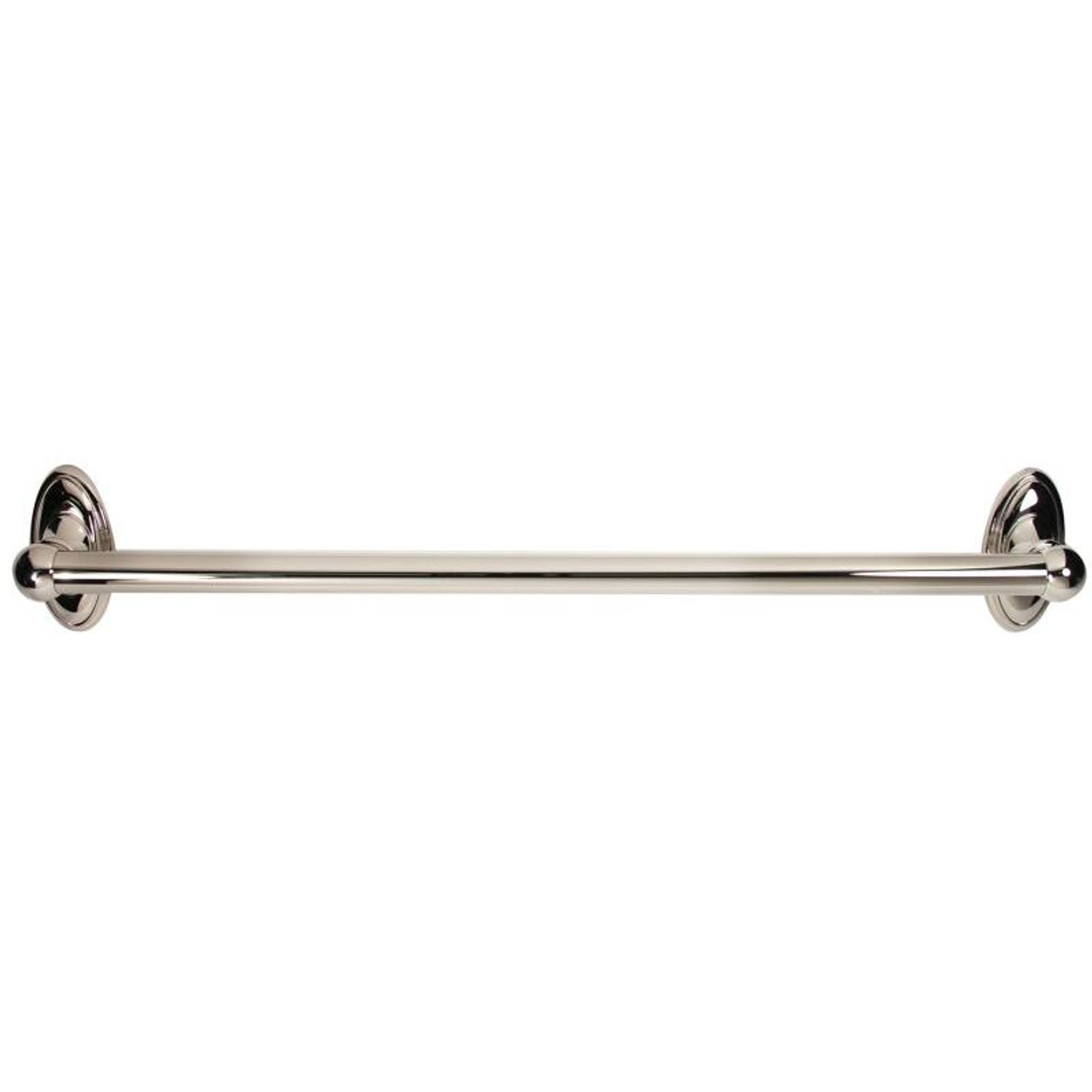 Alno Classic Traditional A8022-24-PC Grab Bar Traditional in Polished Chrome