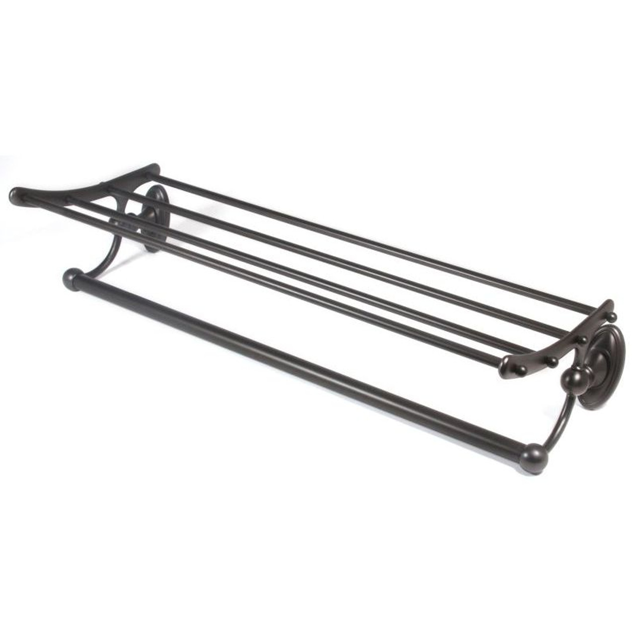 Alno Classic Traditional A8026-24-BRZ Towel Rack Traditional in Bronze