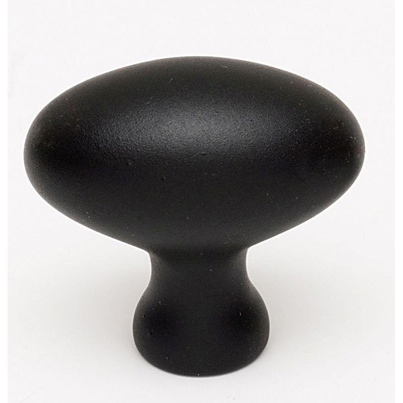 Knob Modern 1-3/8-in in Matte Black