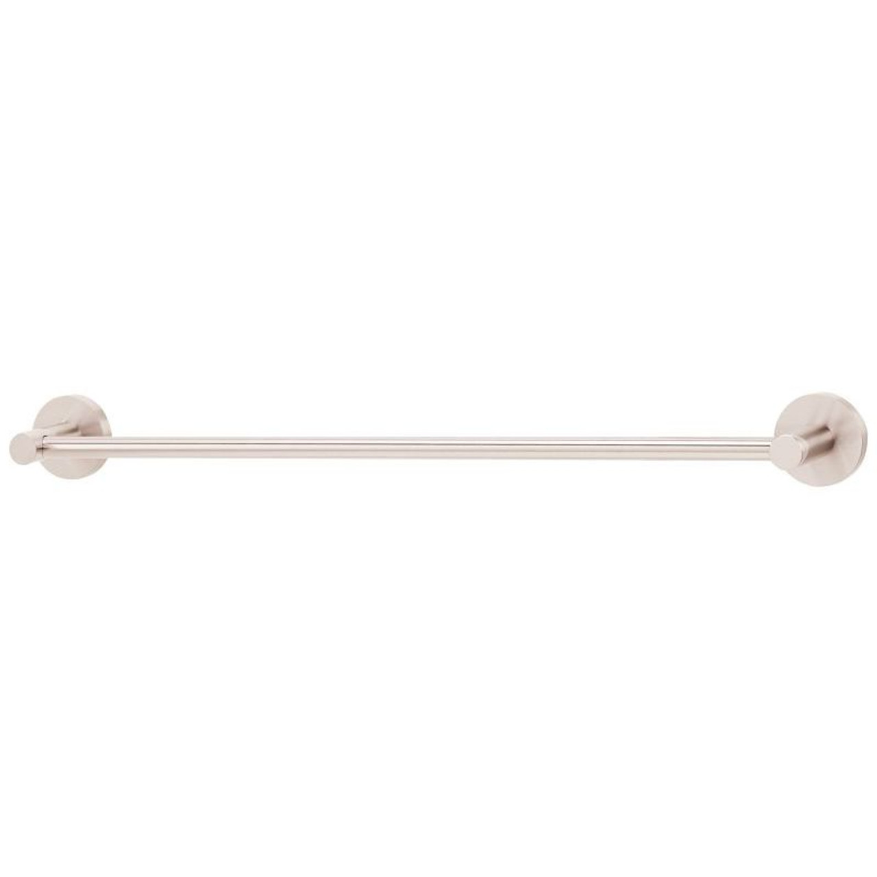 Alno Contemporary I A8320-24-PN Modern Towel Bar in Polished Nickel