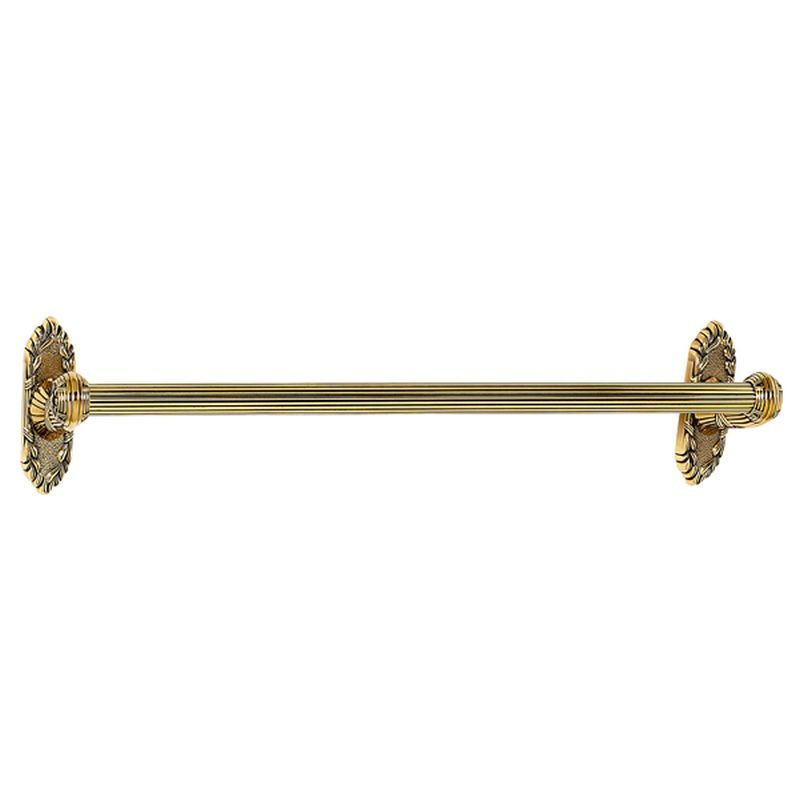Alno Ribbon & Reed A8520-18-PA Towel Bar Traditional in Polished Antique