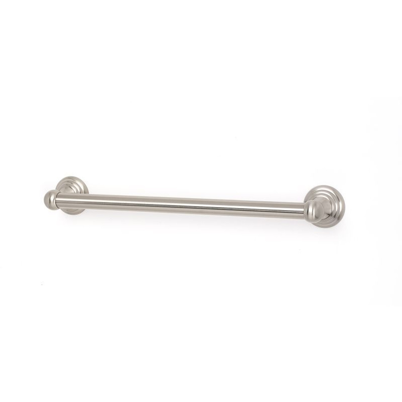 Alno Embassy A9022-18-SN Grab Bar Traditional in Satin Nickel