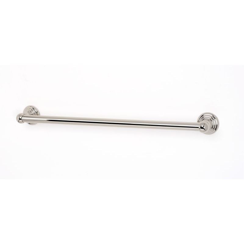 Alno Embassy A9022-24-PN Grab Bar Traditional in Polished Nickel