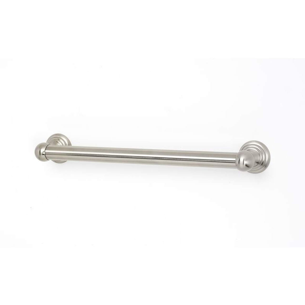 Alno Embassy A9023-18-SN Grab Bar Traditional in Satin Nickel