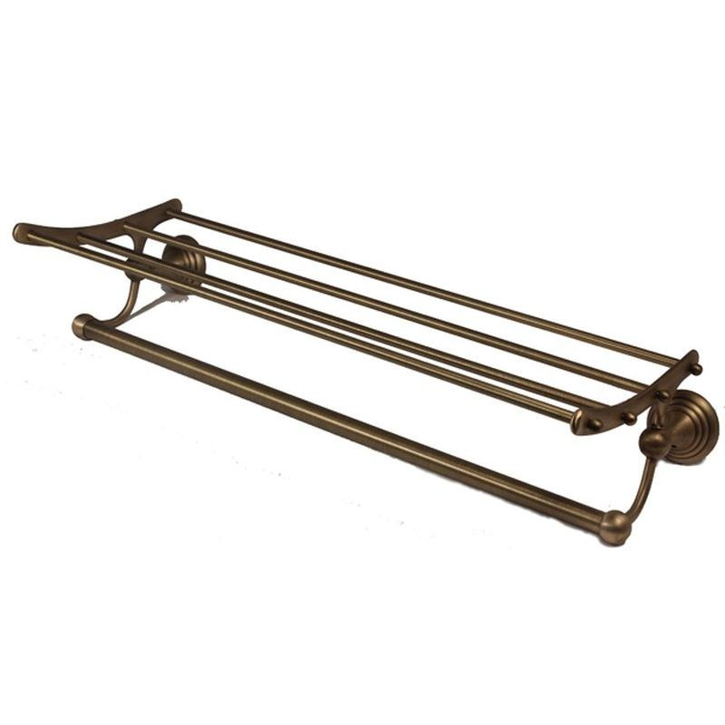 Towel Rack Traditional in Antique English Matte
