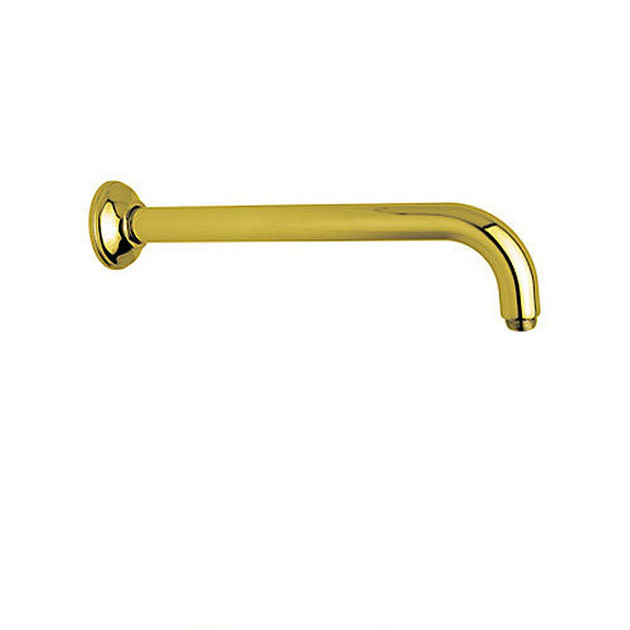 12in Wall Mounted Shower Arm in Inca Brass 12in Wall Mounted Shower Arm in Inca Brass
