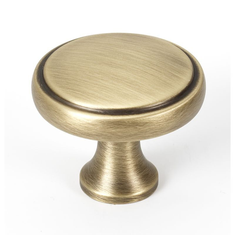 Knob Transitional 1-1/2-in in Antique English Matte