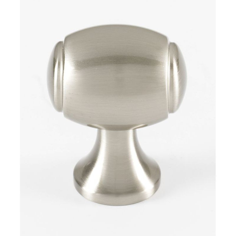 Knob Transitional 1-in in Satin Nickel