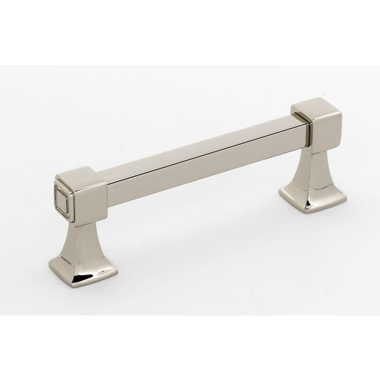 Alno Cube A985-35-PN Modern Pull in Polished Nickel