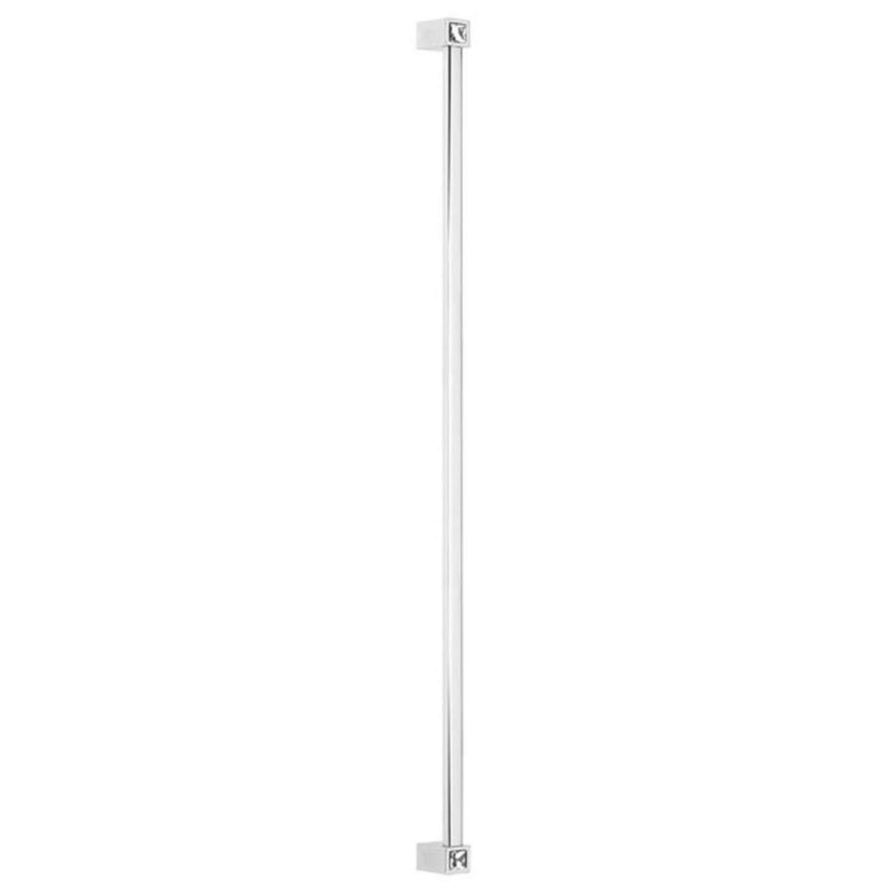 Alno Contemporary Crystal CD718-18-PC Appliance Pull Modern in Polished Chrome