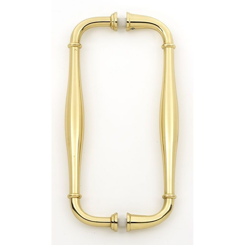 Back-to-Back Pull Traditional in Polished Brass