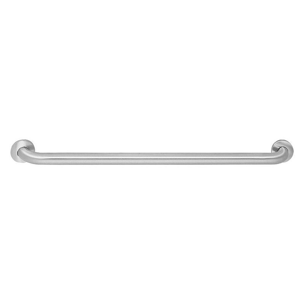 Bradley 8122-001420 42-in L Stainless Steel Concealed Wall Mount Grab Bar, Peened Safety Finish 42-in L Stainless Steel Concealed Wall Mount Grab Bar, Peened Safety Finish