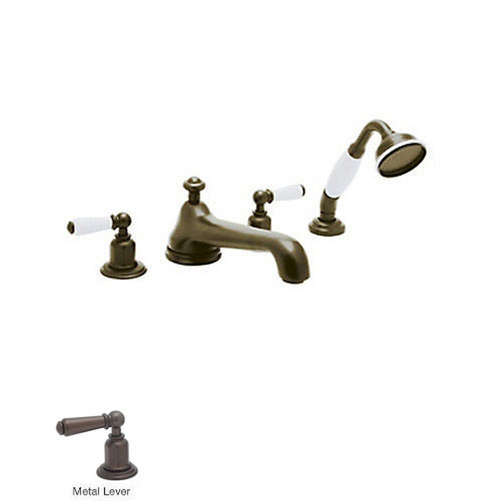 Rohl U.3737L-EB Roman Tub Faucet in English Bronze