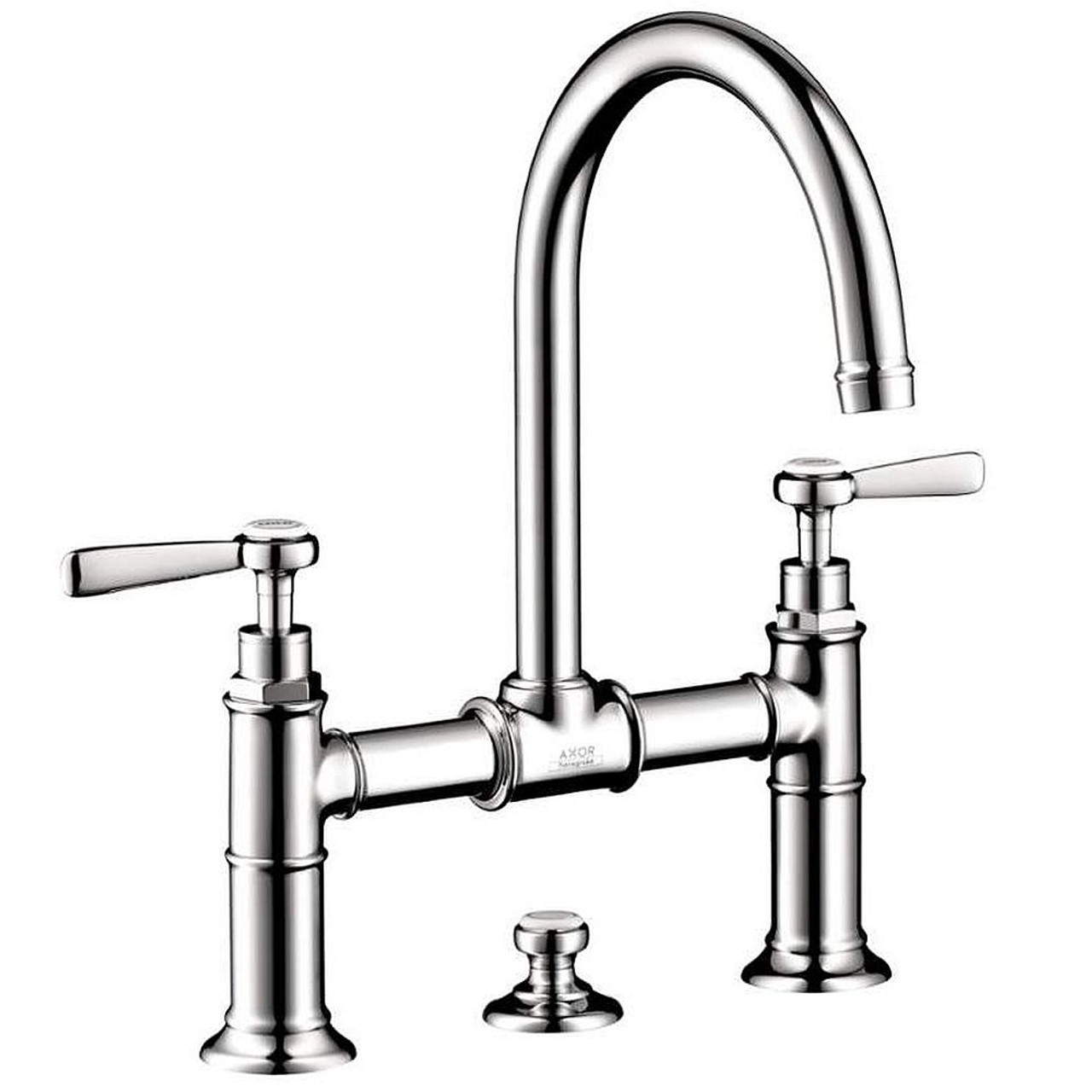 Axor 16511001 Bathroom Faucet Widespread Faucet with Lever Handles in Chrome