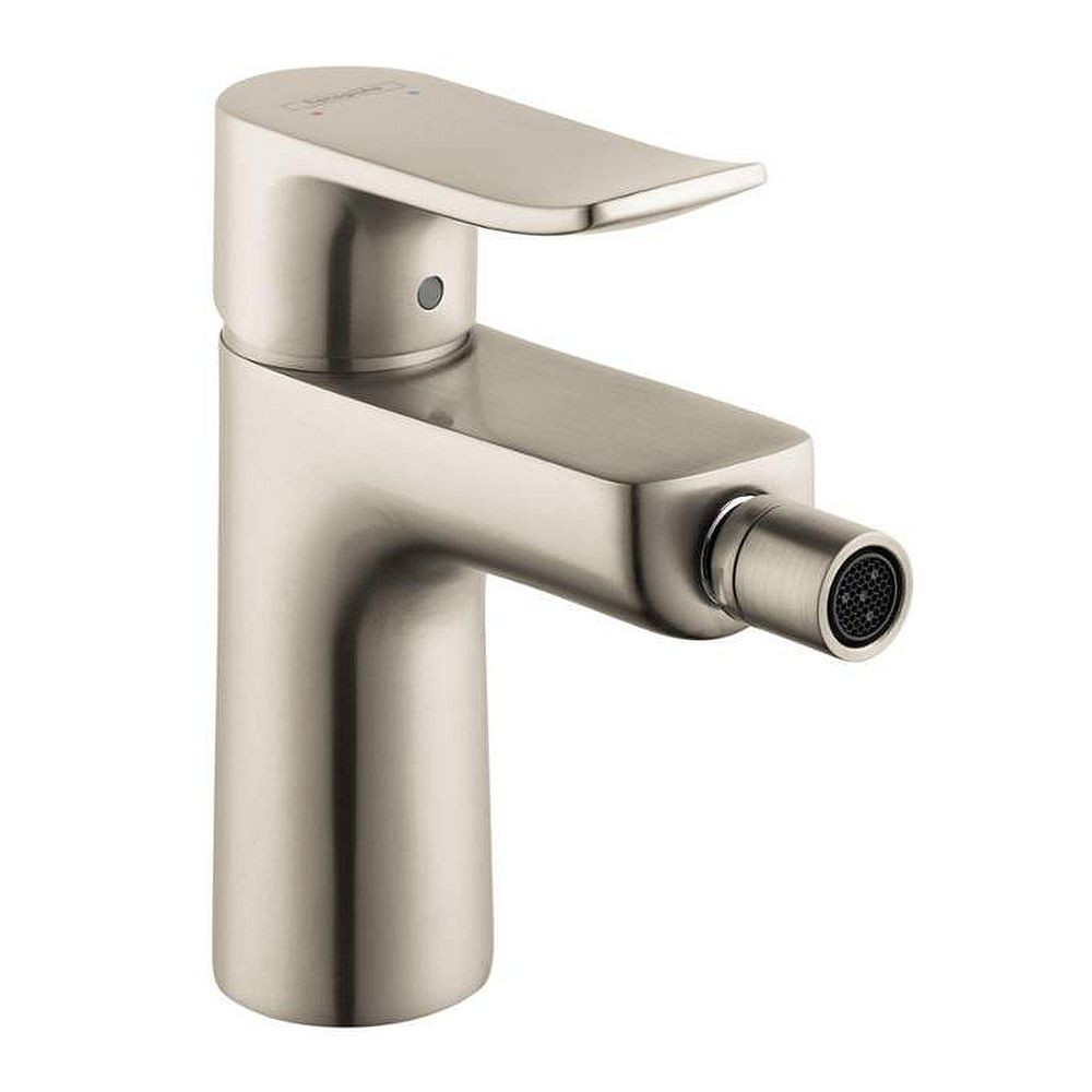 Hansgrohe 31280821 Metris Bidet Faucet with Drain Assembly in Brushed Nickel