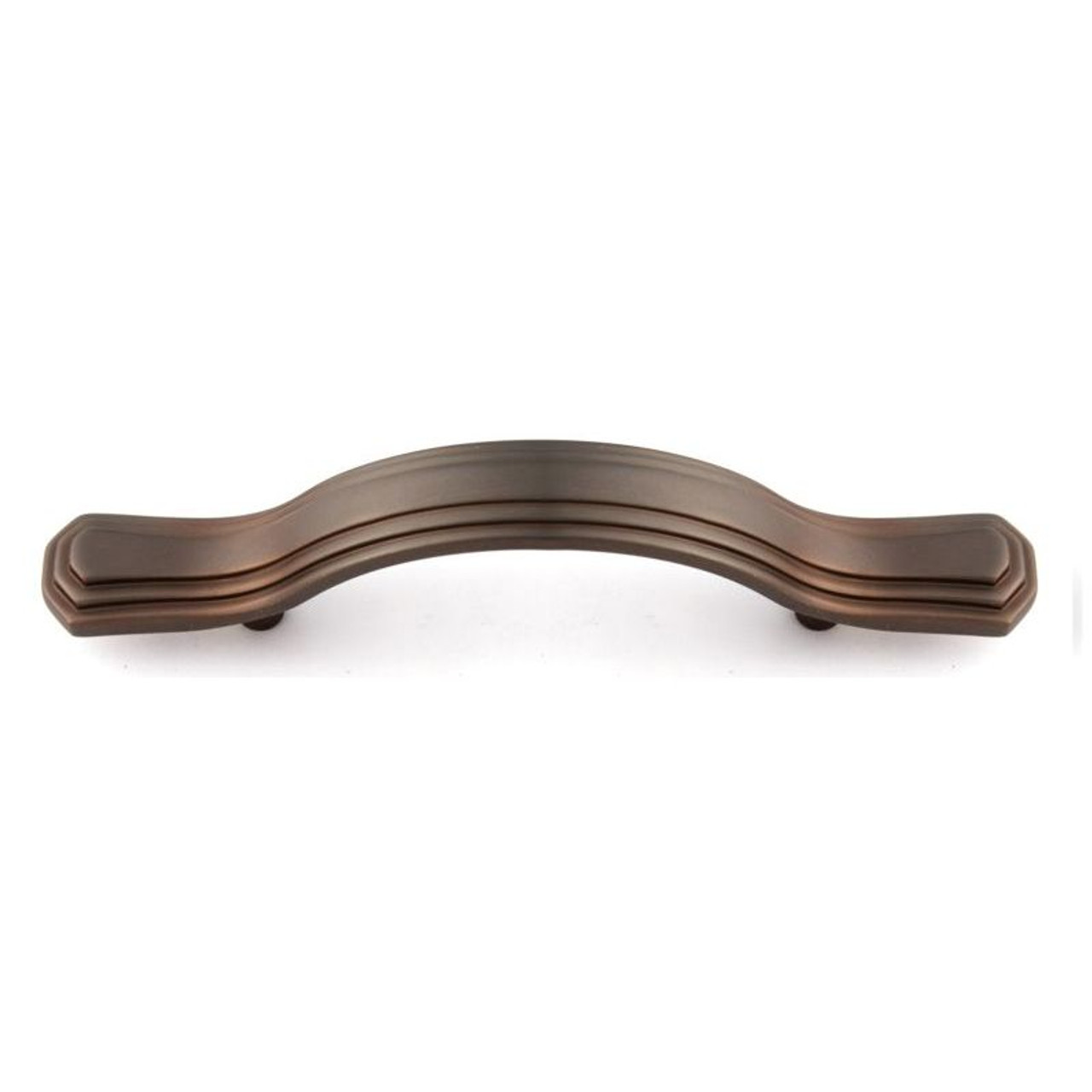 Alno Geometric A1516-3-CHBRZ Pull Transitional in Chocolate Bronze