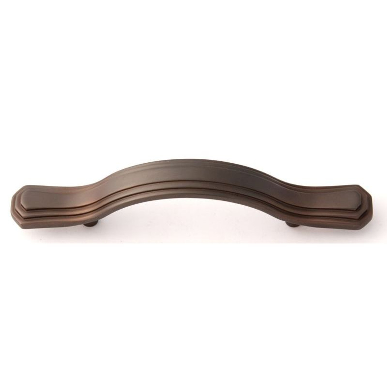 Alno Geometric A1517-35-CHBRZ Pull Transitional in Chocolate Bronze