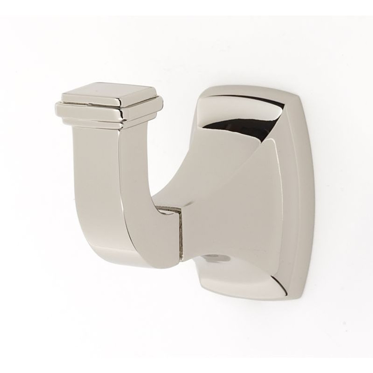 Alno Cube A6580-PN Modern Robe Hook in Polished Nickel