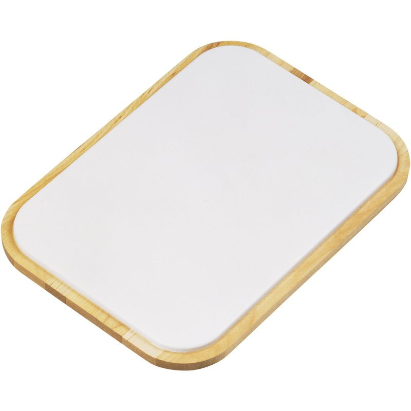 Cutting Board in Brown/White