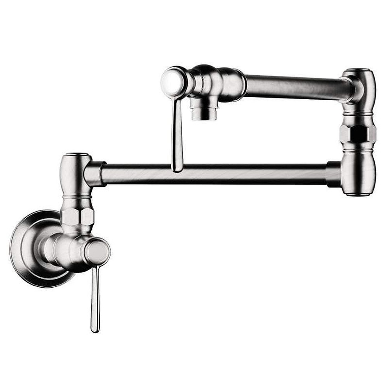 Axor 16859001 Wall Mounted Double-Jointed Pot Filler in Chrome