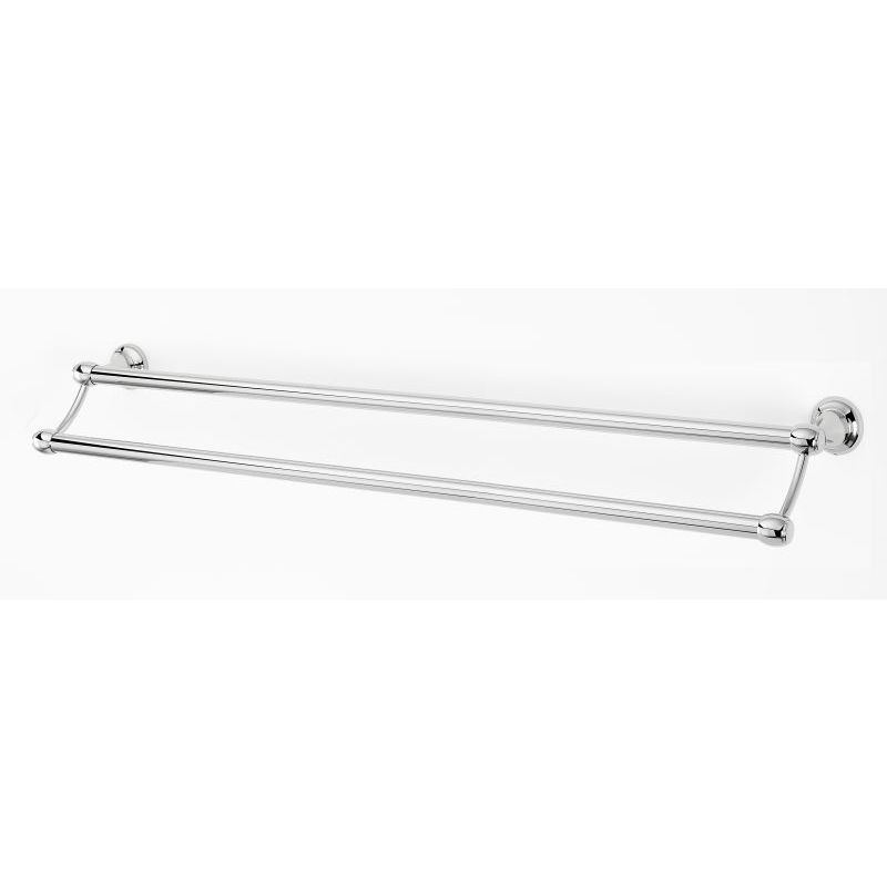 Alno Royale A6625-30-PC Double Towel Bar Transitional in Polished Chrome
