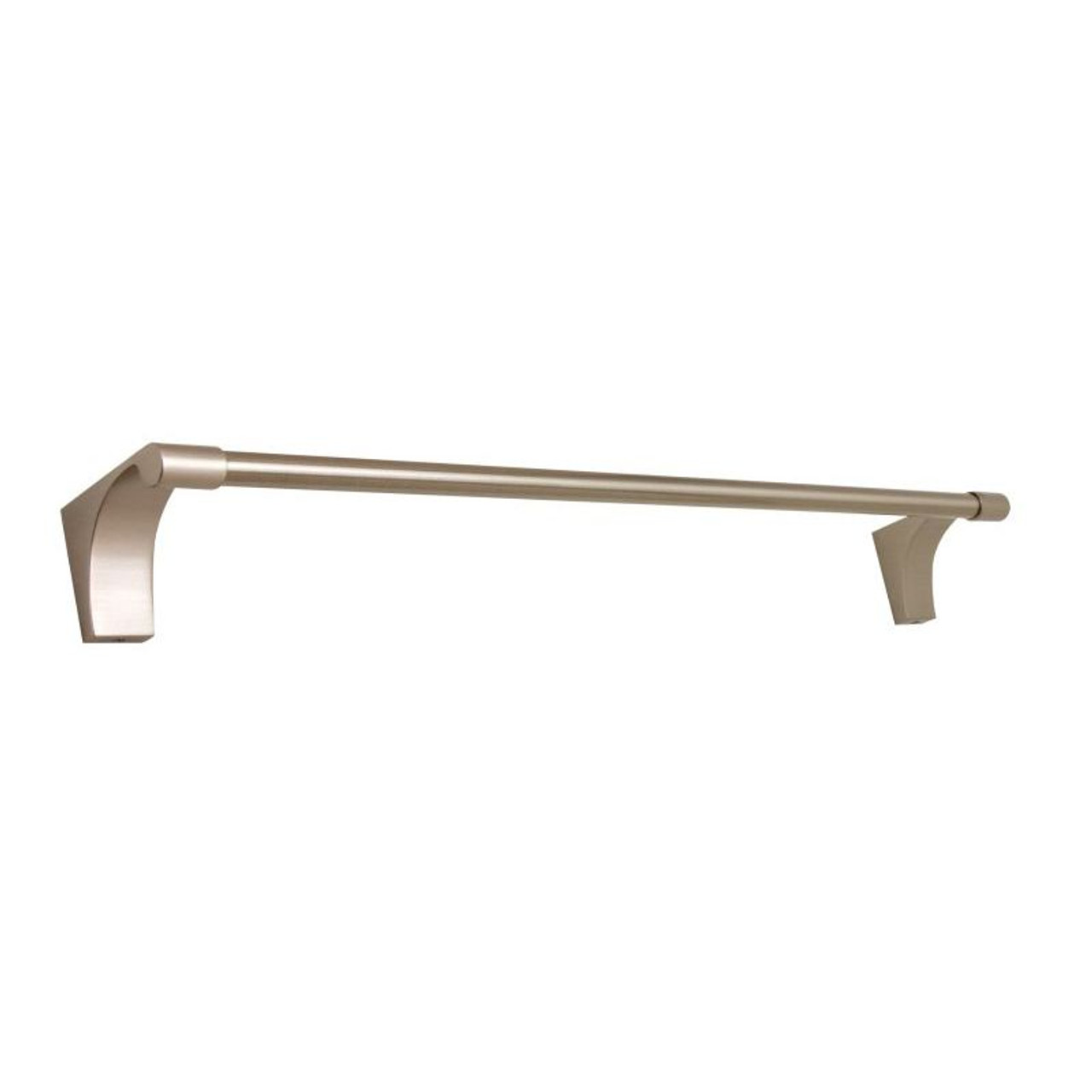 Alno Luna A6820-18-SN Towel Bar Transitional in Satin Nickel