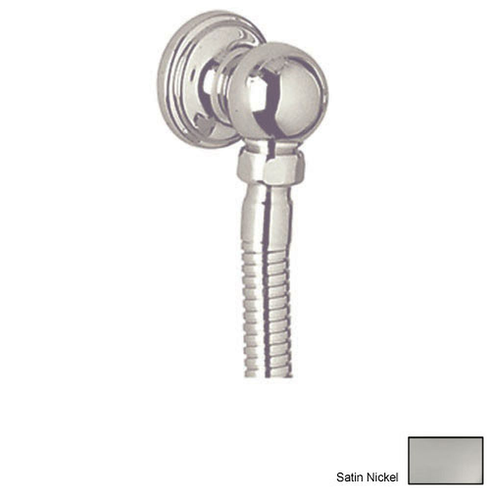 Wall Supply Elbow in Satin Nickel