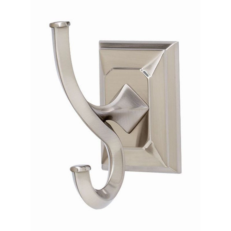 Robe Hook Transitional in Satin Nickel
