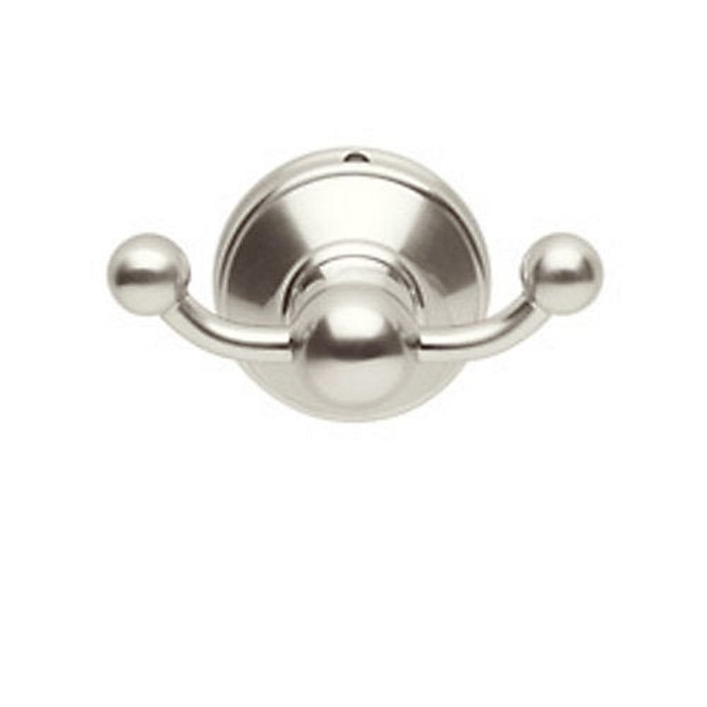 Rohl U.6622PN Double Hook Robe Hook in Polished Nickel