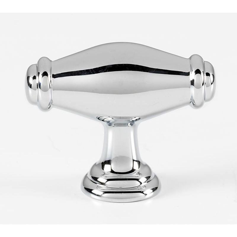 Knob Transitional 1-3/4-in in Polished Chrome