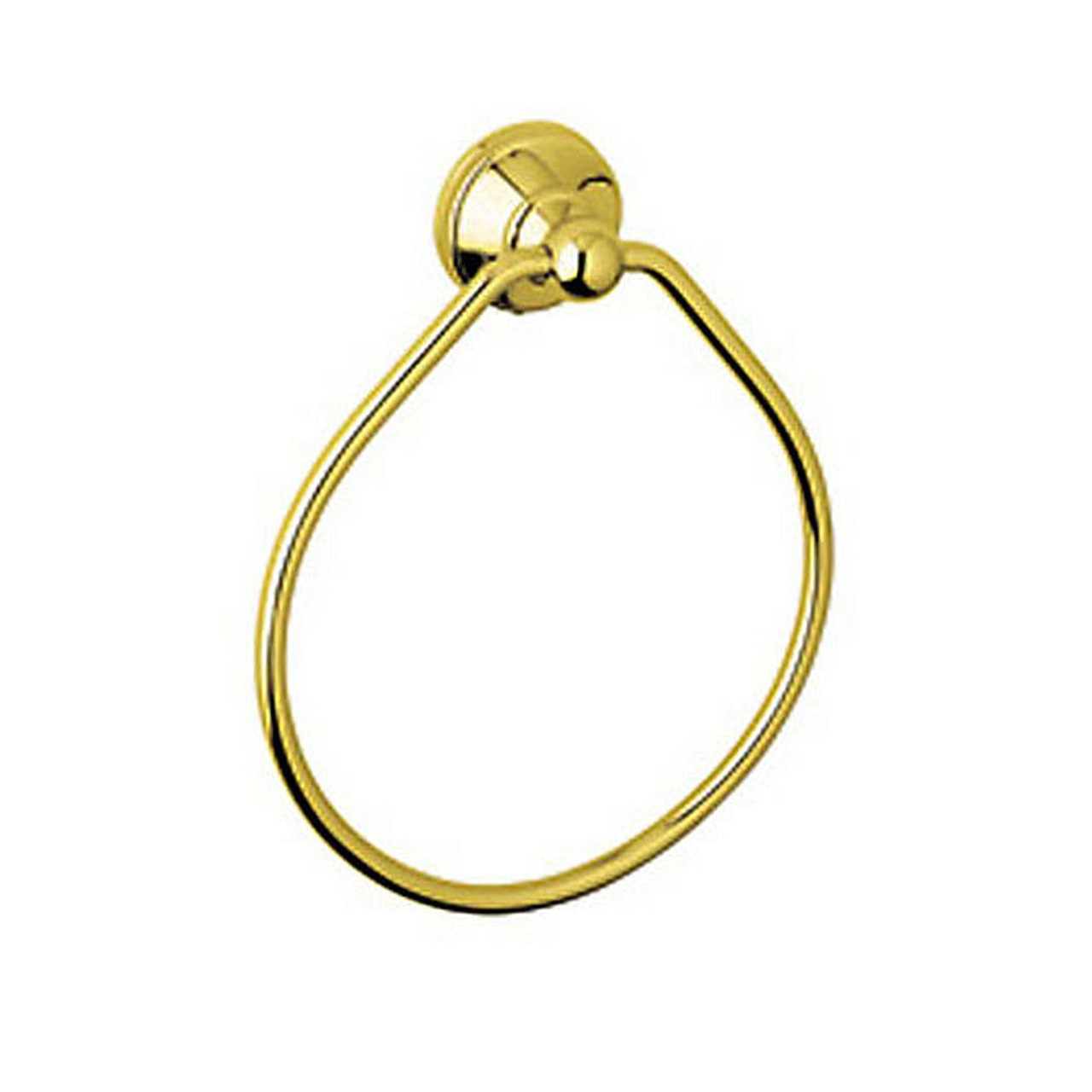 7in Towel Ring in English Gold