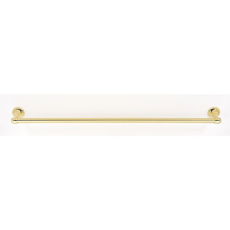Alno Royale A6620-30-PB Towel Bar Transitional in Polished Brass