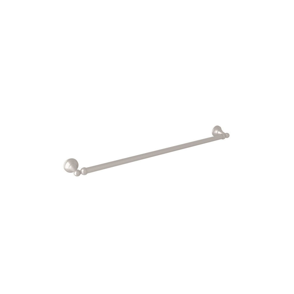 Rohl U.6641STN 26in Towel Bar in Satin Nickel