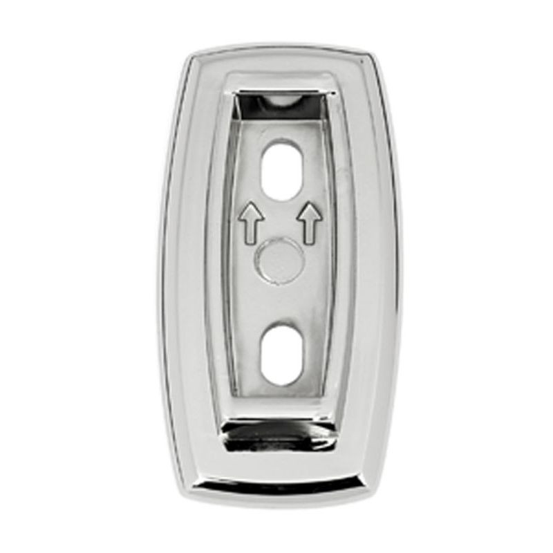 Alno Euro A8989-PC Base Plate Modern in Polished Chrome