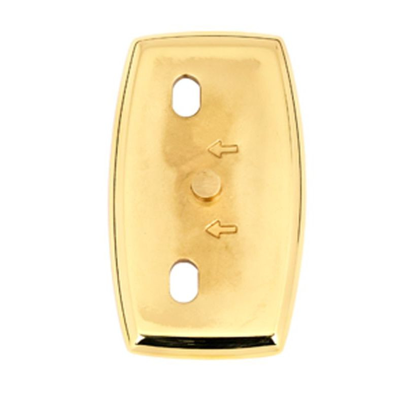 Base Plate Modern in Polished Brass