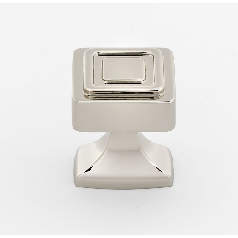 Knob Modern 1-1/4-in in Polished Nickel