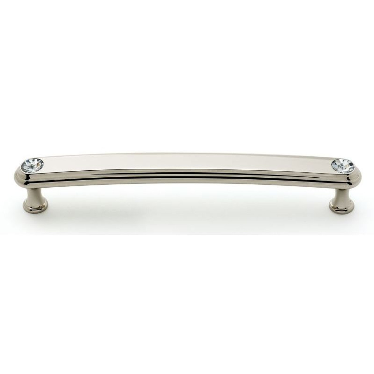 Alno Crystal C211-6-PN Pull Traditional in Polished Nickel